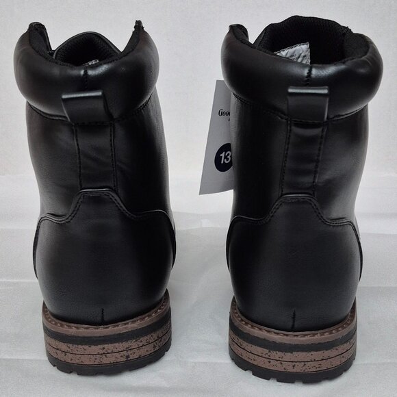 Men's Jeffrey Combat Suede Boots - Goodfellow & Co™ Black Size 13 - NWT - Picture 5 of 8